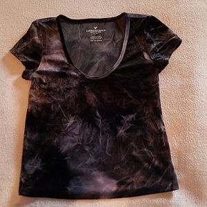 American Eagle Velvet Top